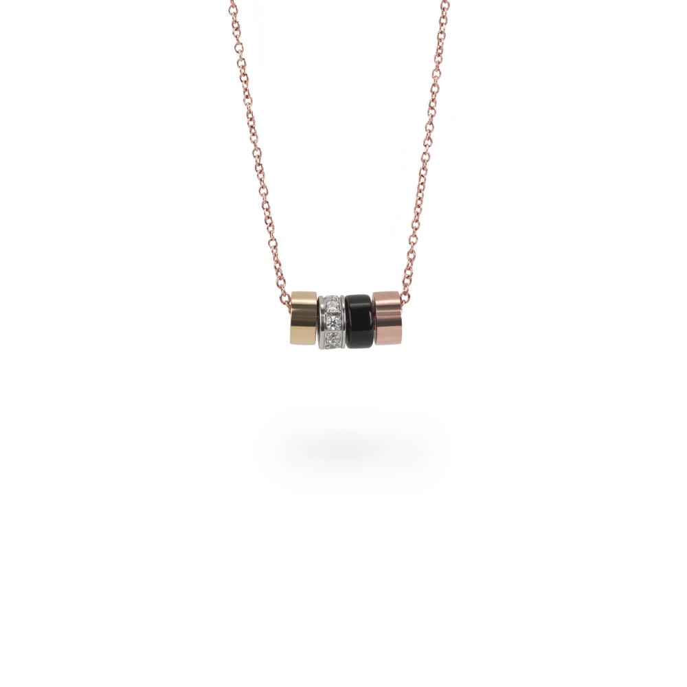 pendant-necklace-hoops-rosegold-black-ceramic-pendentif-anneaux-céramique-noire-acier-inox-or-rose-T117P002DORO-MIA