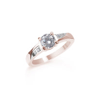 rose gold classic engagement ring T116R004DORO MIAJWL