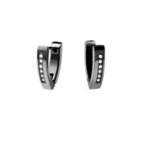 stainless-steel-black-huggie-triangle-cz-stones-mia-T118E002NO