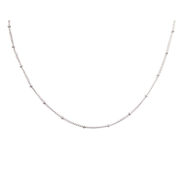 Beads chain necklace stainless steel Chaine acier inoxydable MIA T219C018