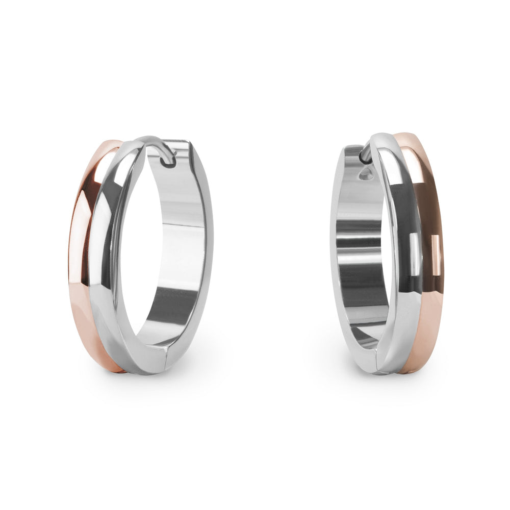 medium-stainless-2tones-huggies-earrings-hypoallergenic-moyennes-boucles-oreilles-dormeuses-2tons-acier-inox-hypoallergéniques-T411E055DORO-MIA