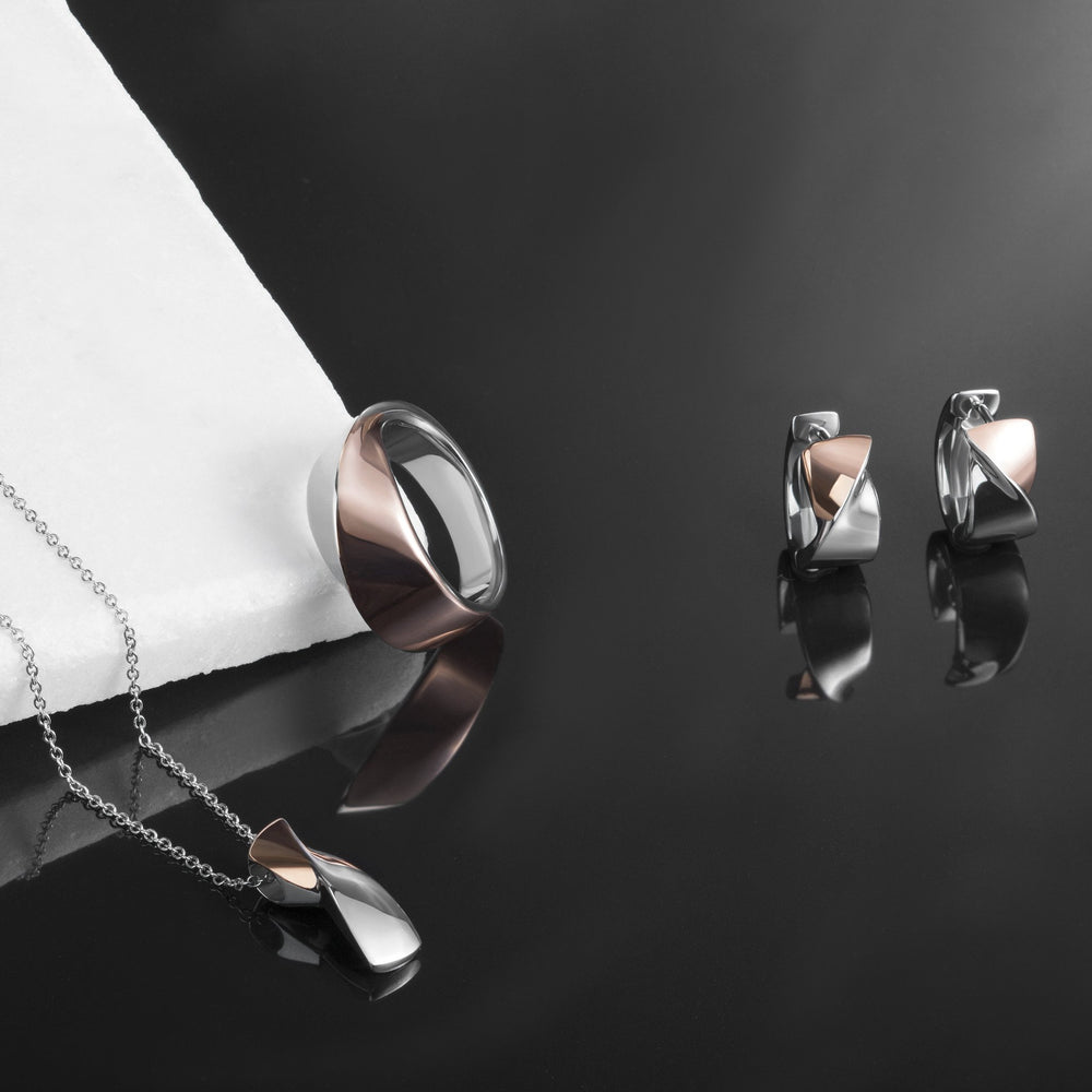 stainless-modern-twist-pendant-necklace-pendentif-moderne-acier-inox-T416P004ARROMIA