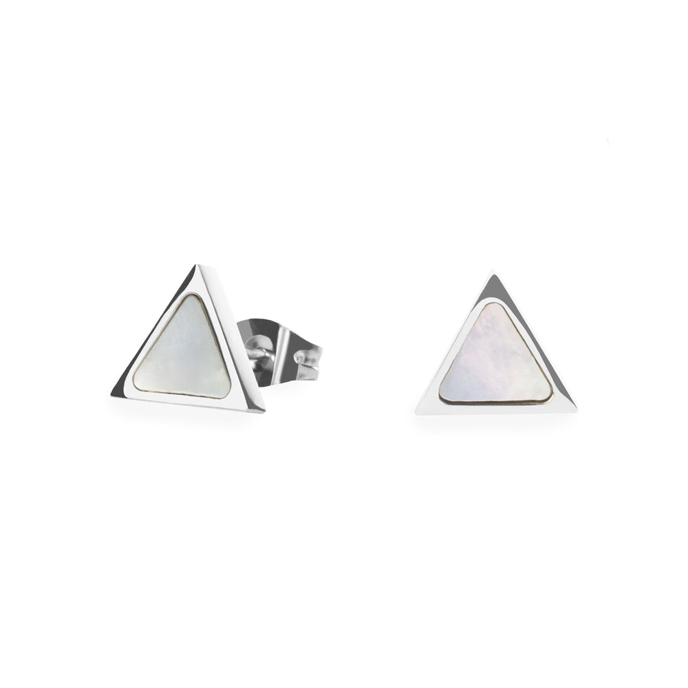 geometric stud earrings for women