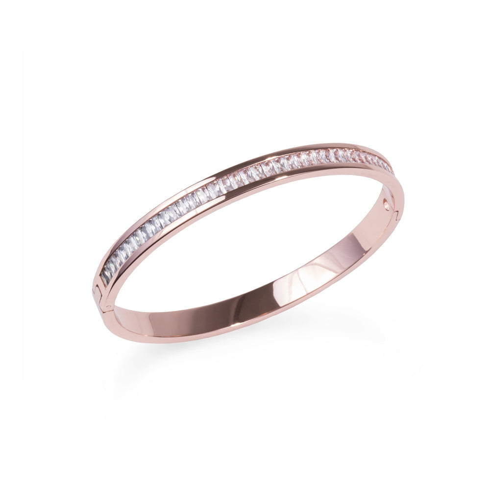 minimal silver bracelet for women - T418B005DORO
