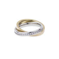 modern ring stones stainless steel hypoallergenic T418R005ARDO