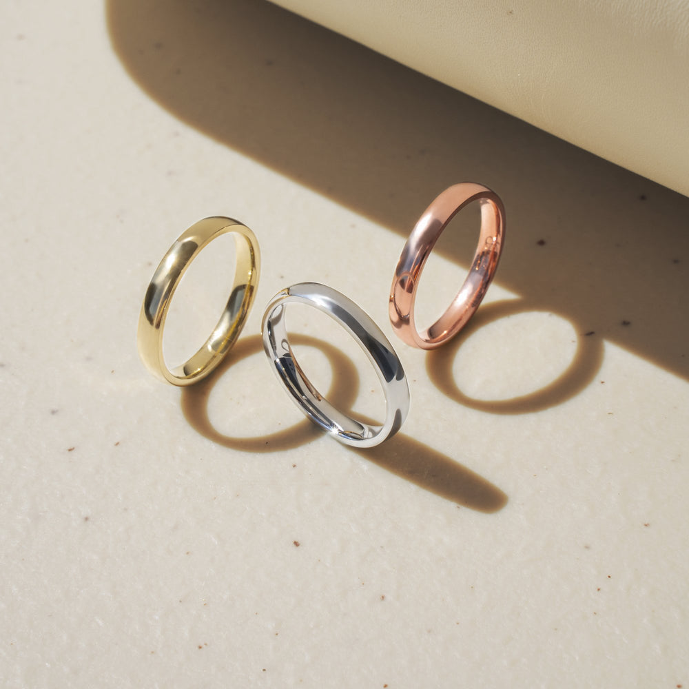 Wide Plain Stacking Ring