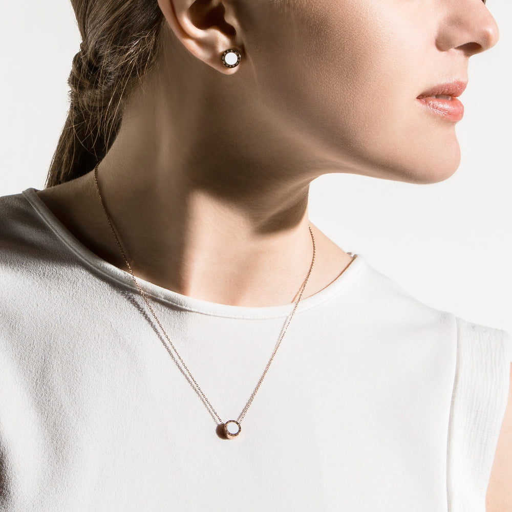 rose-gold-white-round-pendant-necklace-pendentif-rond-blanc-or-rose-acier-inox-T316P018WHRO-MIA