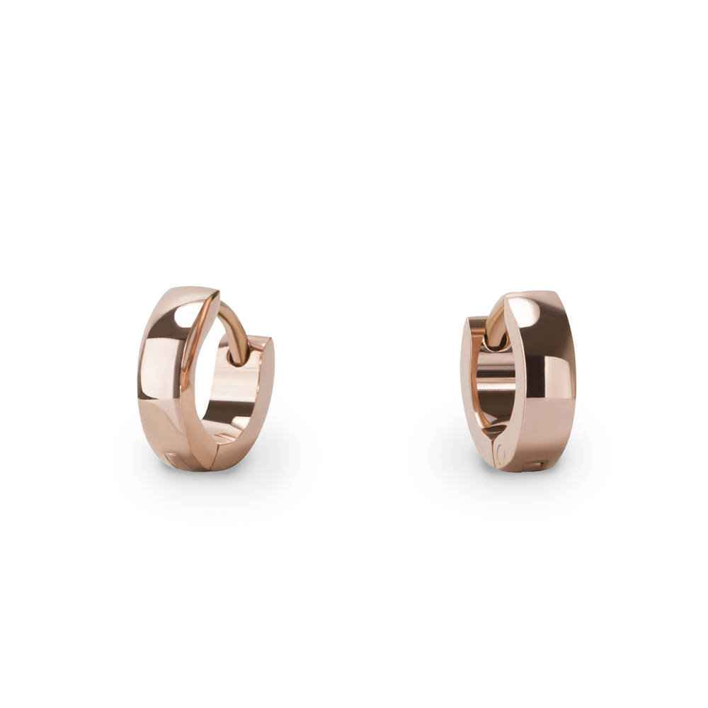 Rose gold 2025 huggie earrings australia
