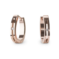 rosegold-huggie-earrings-stainless-boucles-oreilles-or-rose-acier-inox-T411E052DORO-MIA