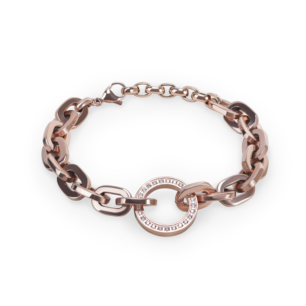 rosegold-stainless-circle-life-bracelet-cercle-vie-acier-inox-or-rose-T416B004