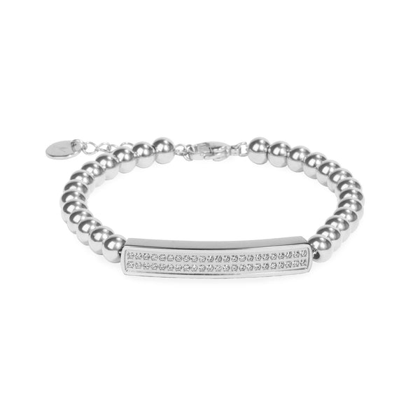 stainless steel beads bracelet for women