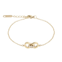 gold delicate stainless steel bracelet delicat acier inoxydable or T419B001 MIA