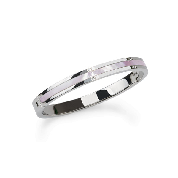 hypoallergenic stainless steel bangle bracelet 