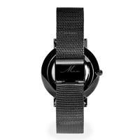 black mother of pearl watch