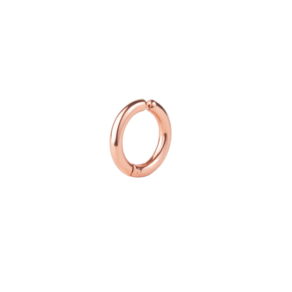 Rose Gold Conch Ear Cuff Earring Fake Piercing Stainless Steel MIAJWL